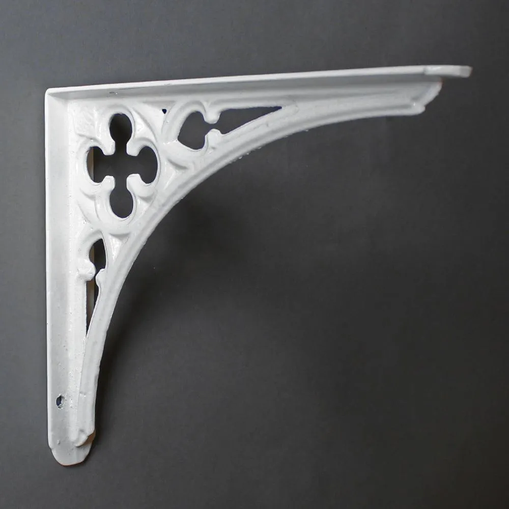 10 x 12 Inch Gothic Cast Iron Shelf Bracket