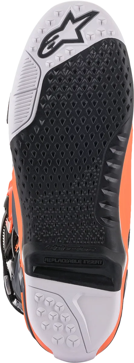 ALPINESTARS Tech 10 Boots - Fluorescent Orange/Cool Gray - US 10 2010020-9040-10