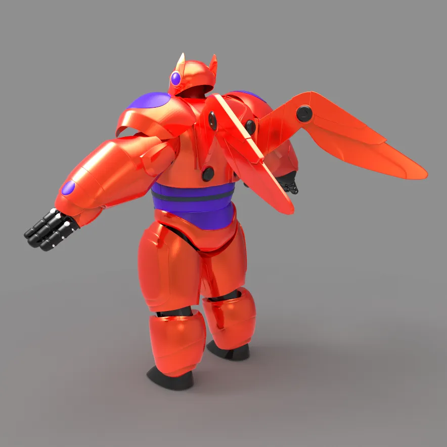 Baymax Armor STL