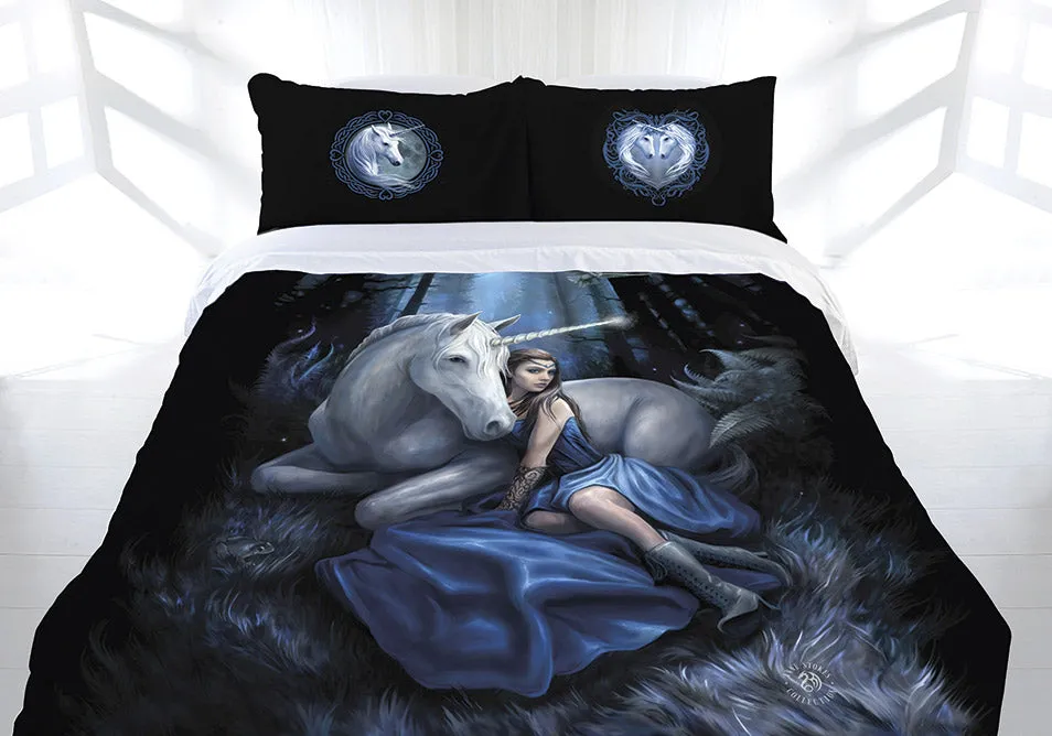 Blue Moon Quilt Cover Set by Anne Stokes