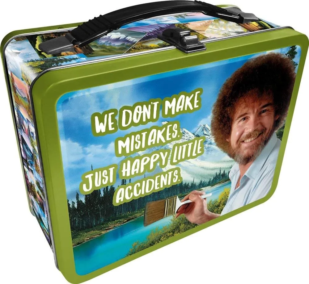 Bob Ross Collectibles | Looksee Collector's Box | Pin | Lunch Box | More