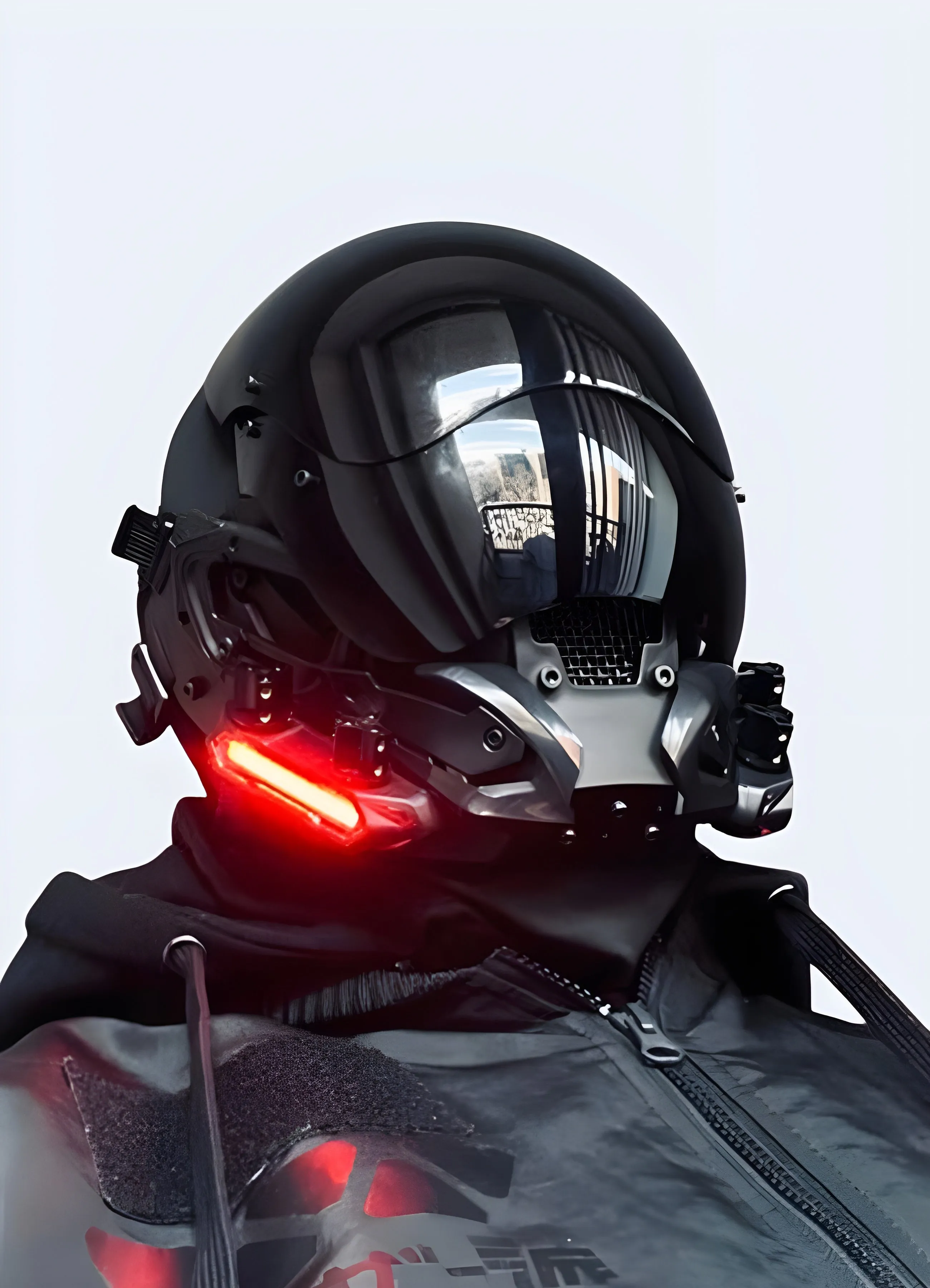 Cyberpunk Hide Helmet