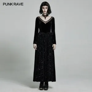 Dark long dress