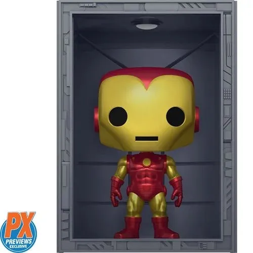 Funko Marvel Hall of Armor Iron Man Model 4 1036 Iron Man Deluxe Pop! Vinyl Figure