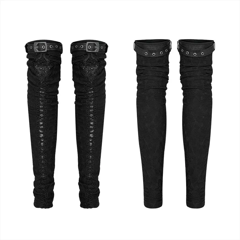 Gorgeous Gothic leg warmer