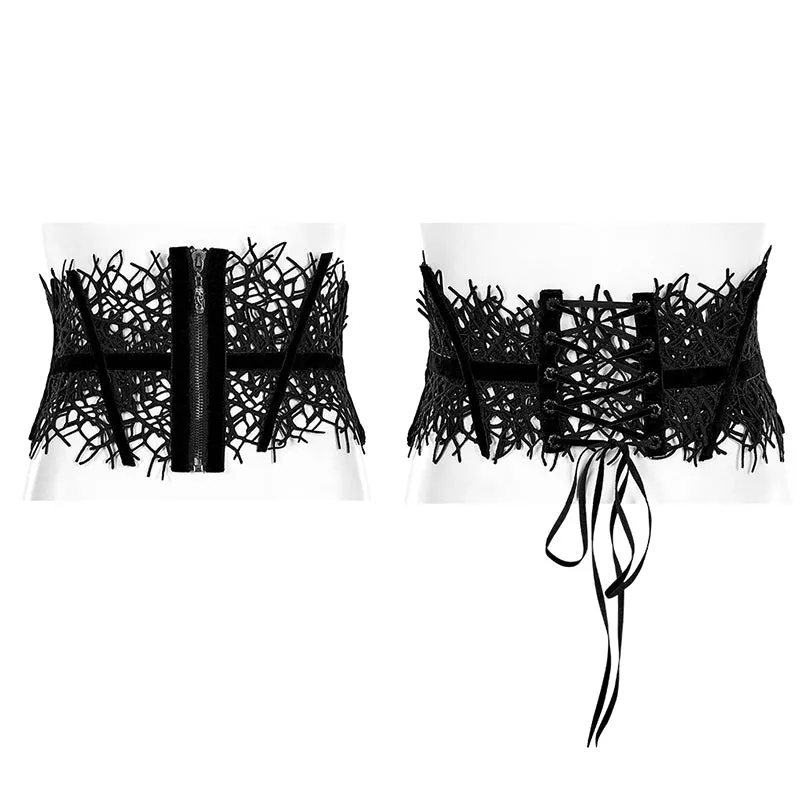 Gothic withered vine shaped corset