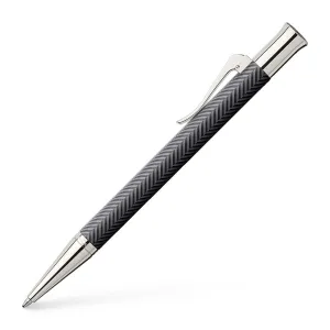 Graf Von Faber-Castell Guilloche Ballpoint Pen Cisele Anthracite