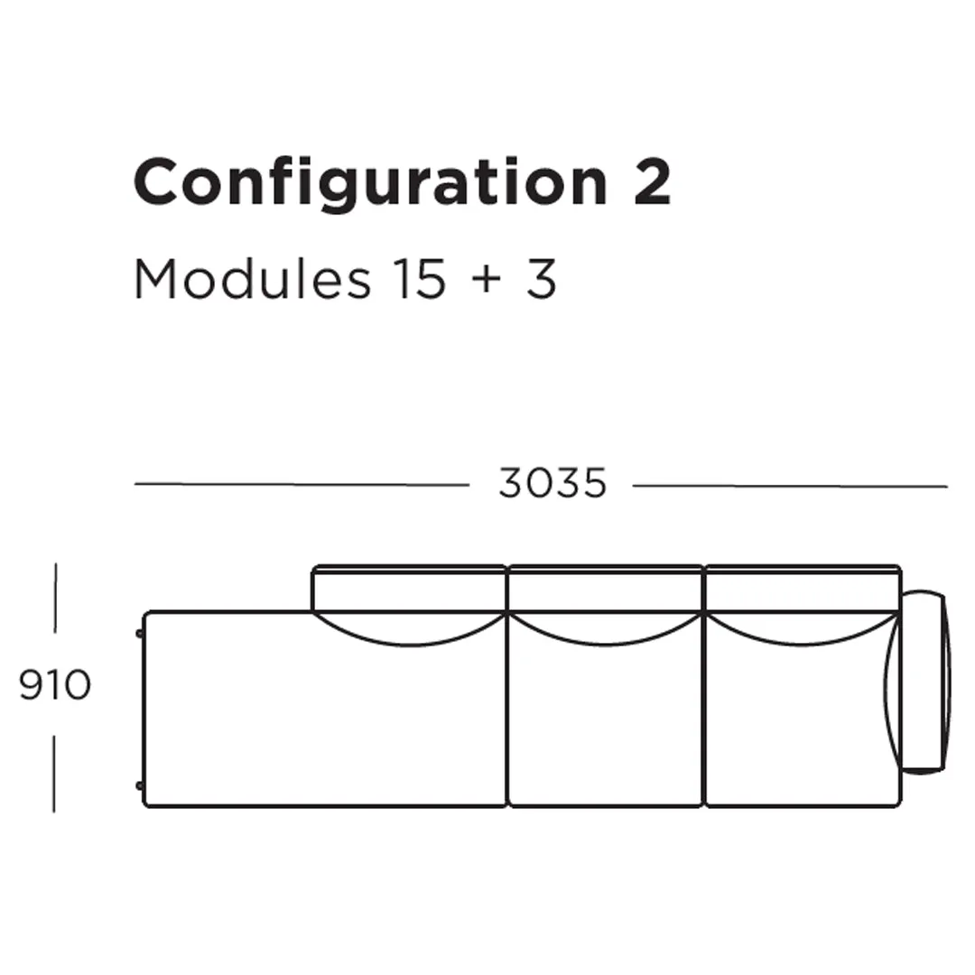 Hang Modular Sofa (Modules 1-8)