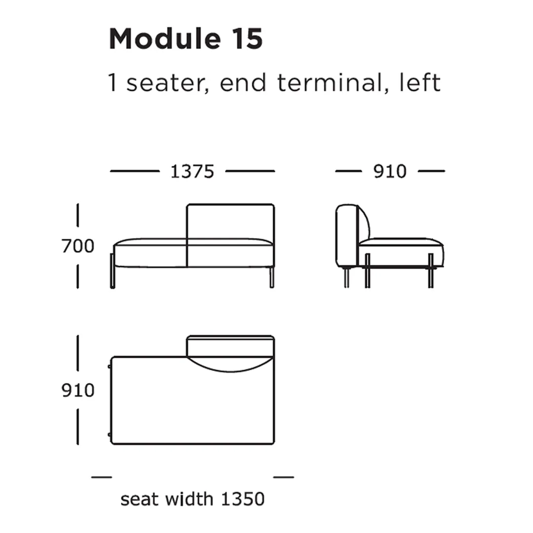 Hang Modular Sofa (Modules 9-16)