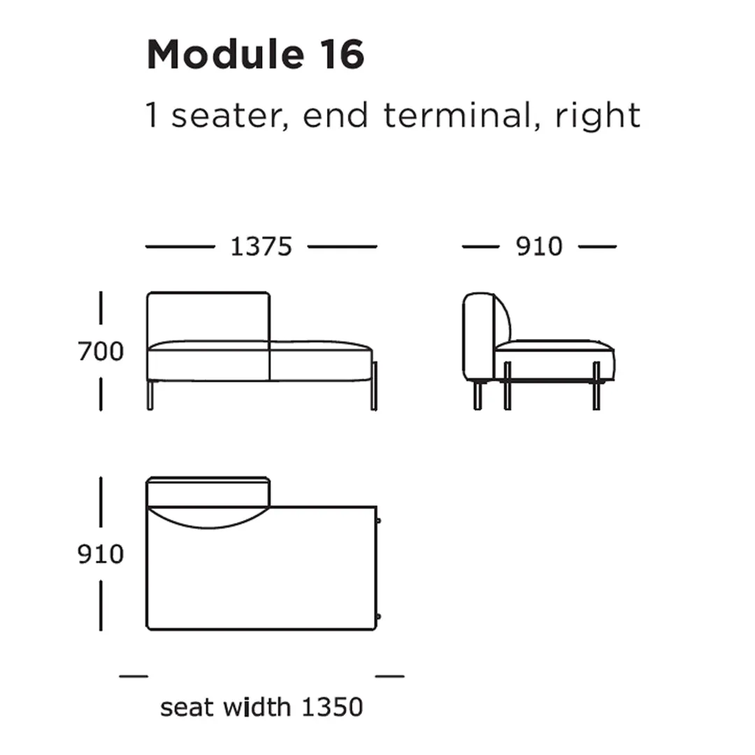 Hang Modular Sofa (Modules 9-16)