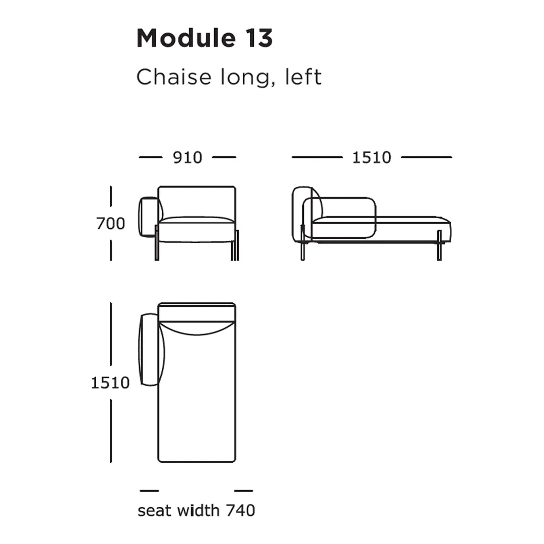 Hang Modular Sofa (Modules 9-16)