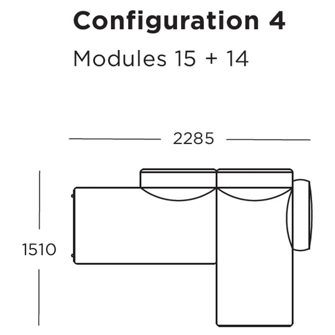 Hang Modular Sofa (Modules 9-16)