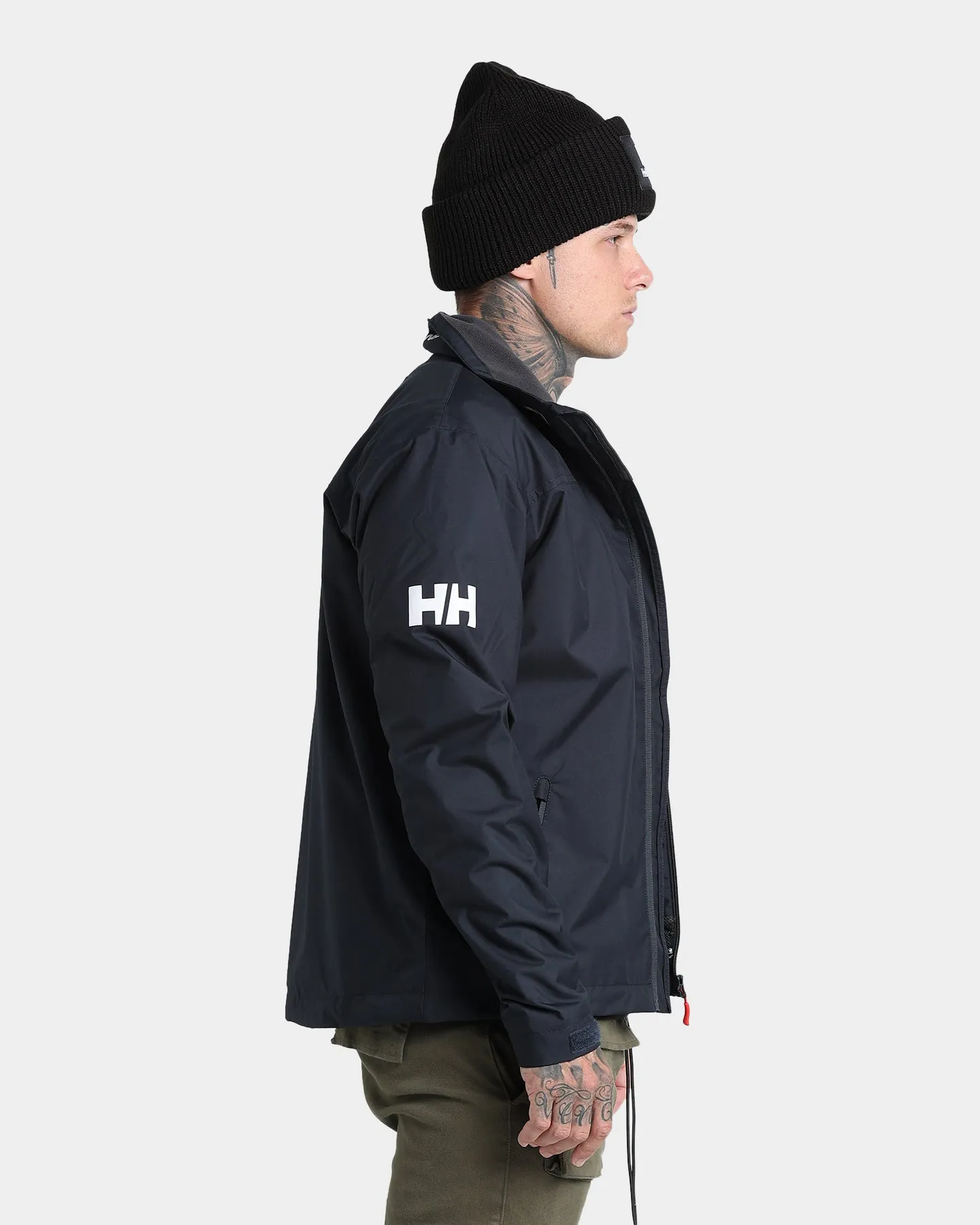 Helly Hansen Crew Midlayer Jacket Navy