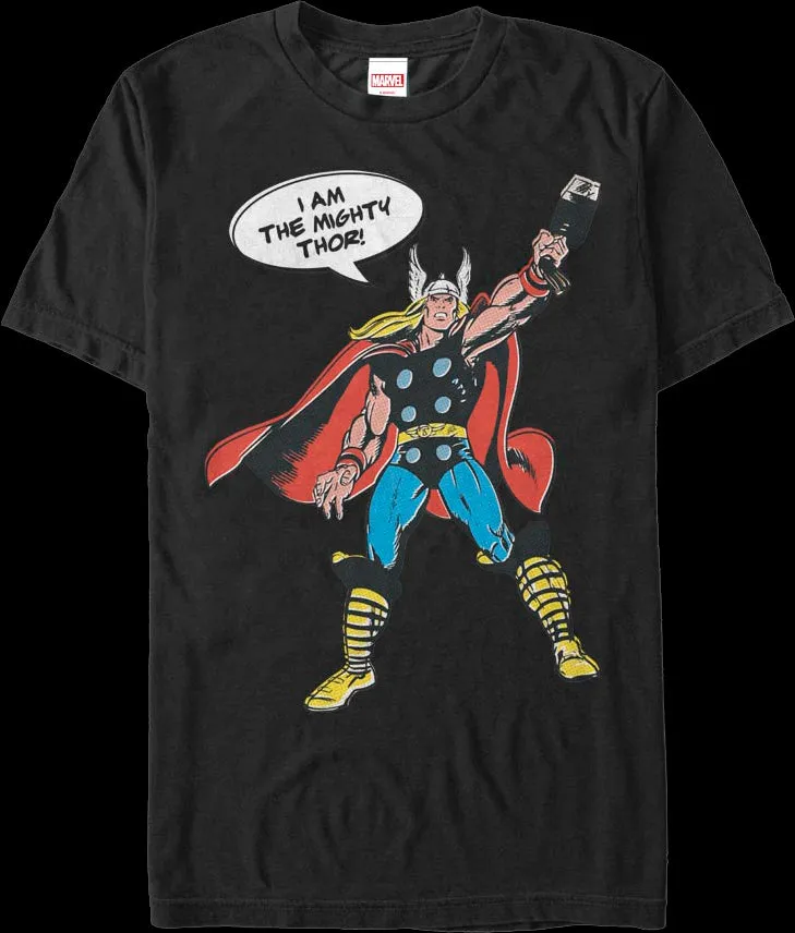 I Am The Mighty Thor Marvel Comics T-Shirt