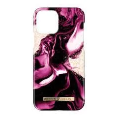 Ideal of Sweden - Fashion Case Golden Ruby Marble for iPhone 13 Pro Max