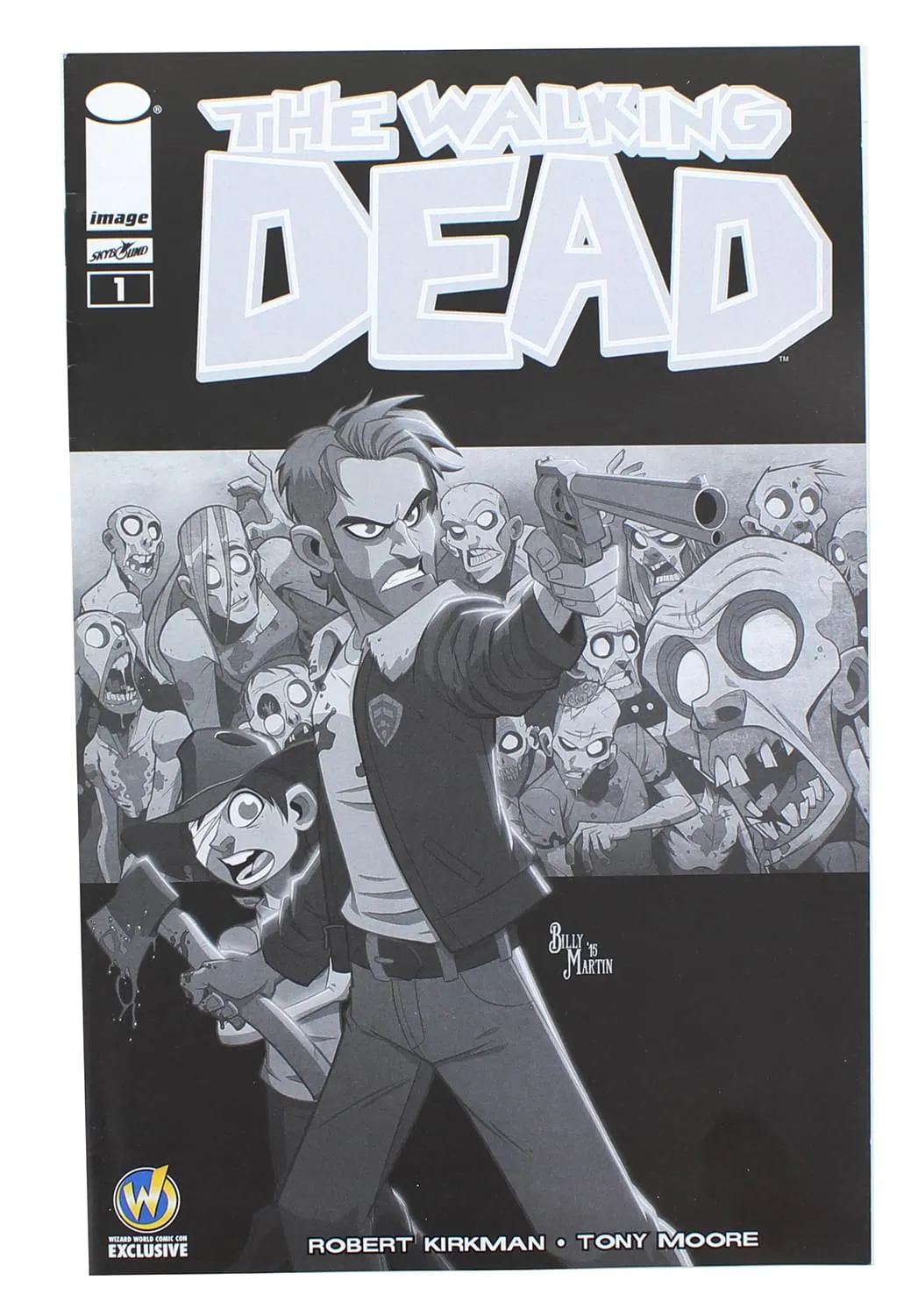 Image Comics The Walking Dead #1 | WW Tulsa B&W Cover