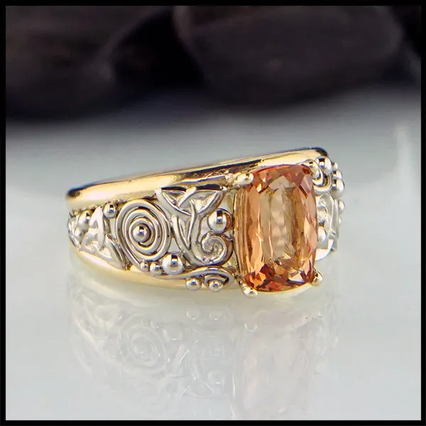 Imperial Topaz Custom Ring