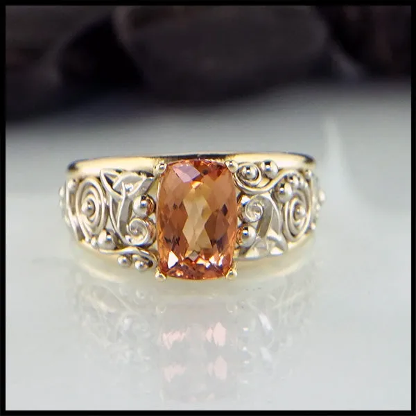 Imperial Topaz Custom Ring