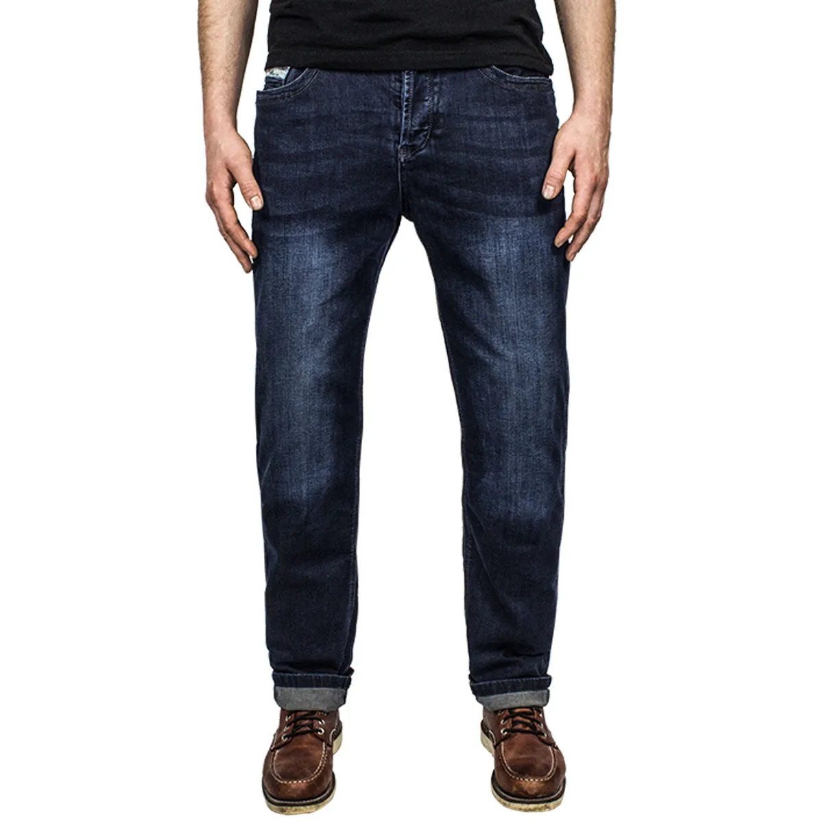 John Doe Original Riding Denim Jeans Used Dark Blue