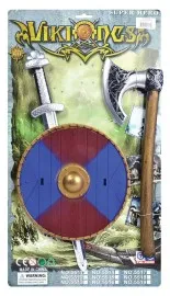 Kids Viking Weapon Set Brown