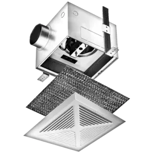 Kitchen Exhaust Fan QK-100 XL Series - 130 CFM, 4.5 Sones, 0.10 S.P | CSA® & HVI® Certified