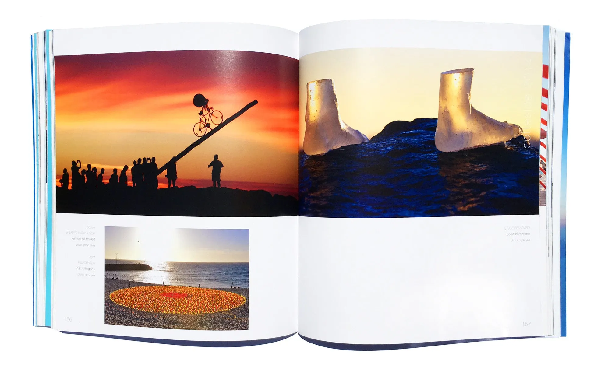 Limited Edition Hardback Sculpture by the Sea 20th Anniversary Book signed by David Handley AM