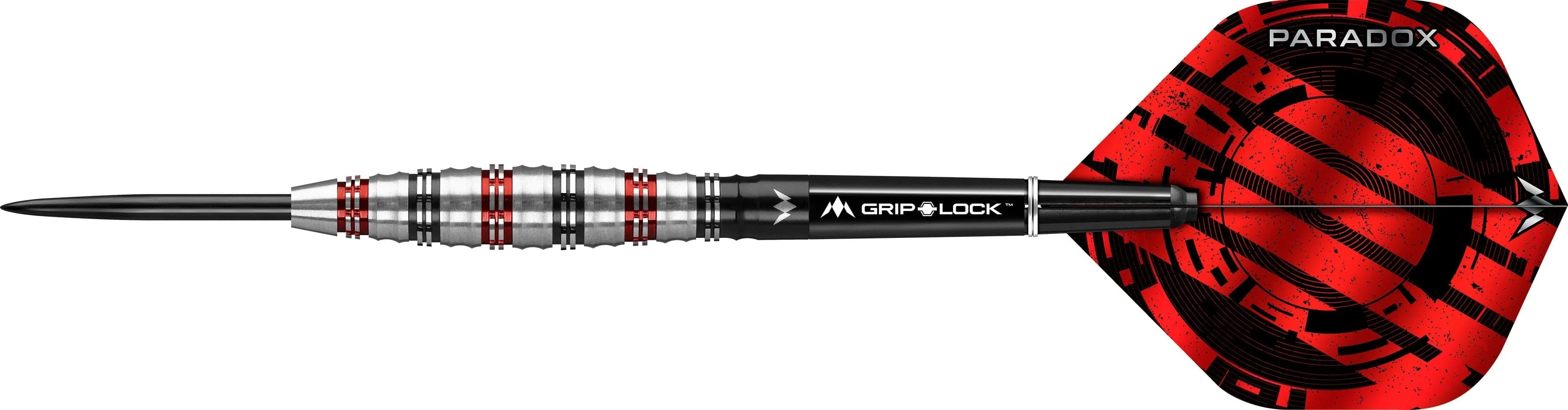 *Mission Paradox Darts - Steel Tip - Curved - M2 - Electro Black & Red