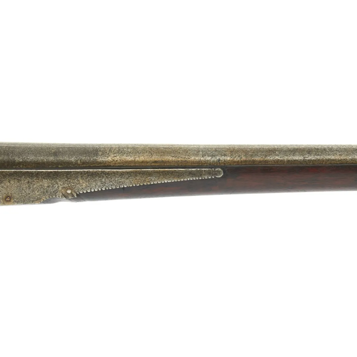 Original 19th Century Antique Indian Decorated Toradar Matchlock Gun c.1800/1850 - 68 Inches Long