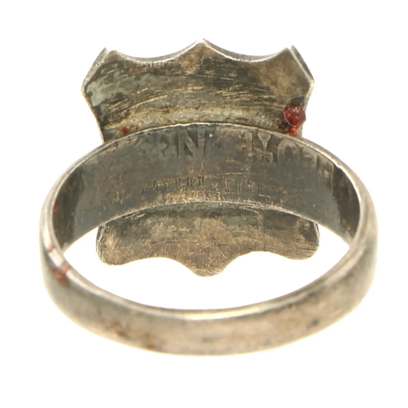 Original U.S. WWII Pacific Theater Souvenir Ring Set - New Guinea 1944, Philippines 1945 & Luzon 1945