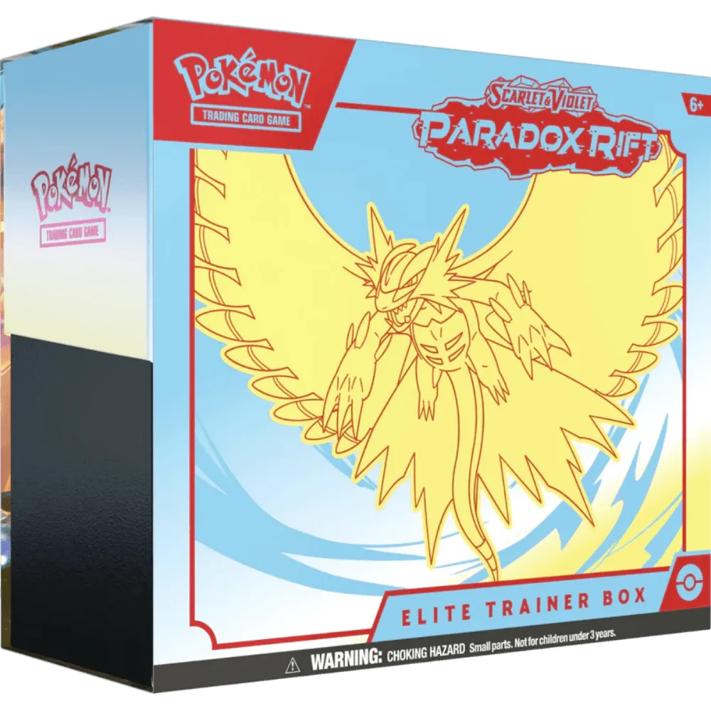 Pokemon TCG: SV04 Paradox Rift Elite Trainer Box (Roaring Moon)