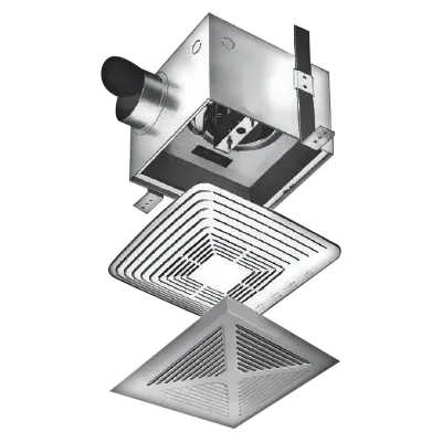 QCF-80E (80CFM 1.4 Sones 0.10″ S.P)