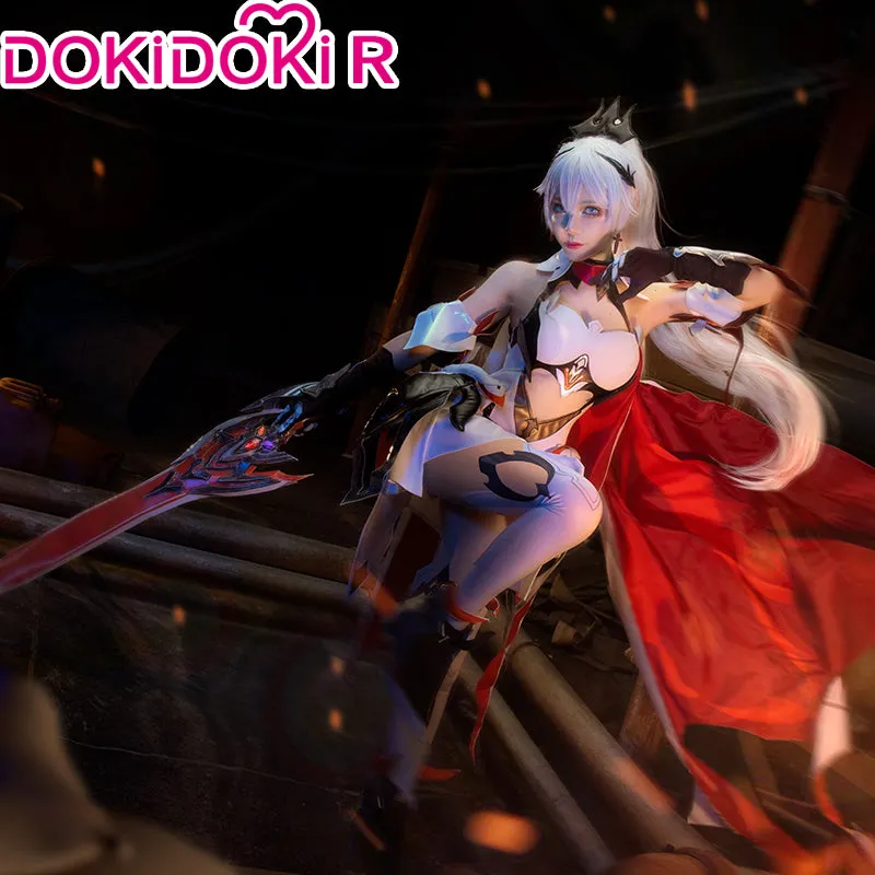 【Ready For Ship】【Last Batch】DokiDoki-R Game Honkai Impact 3 Cosplay Herrscher of Flamescion Kiana Kaslana Cosplay Costume