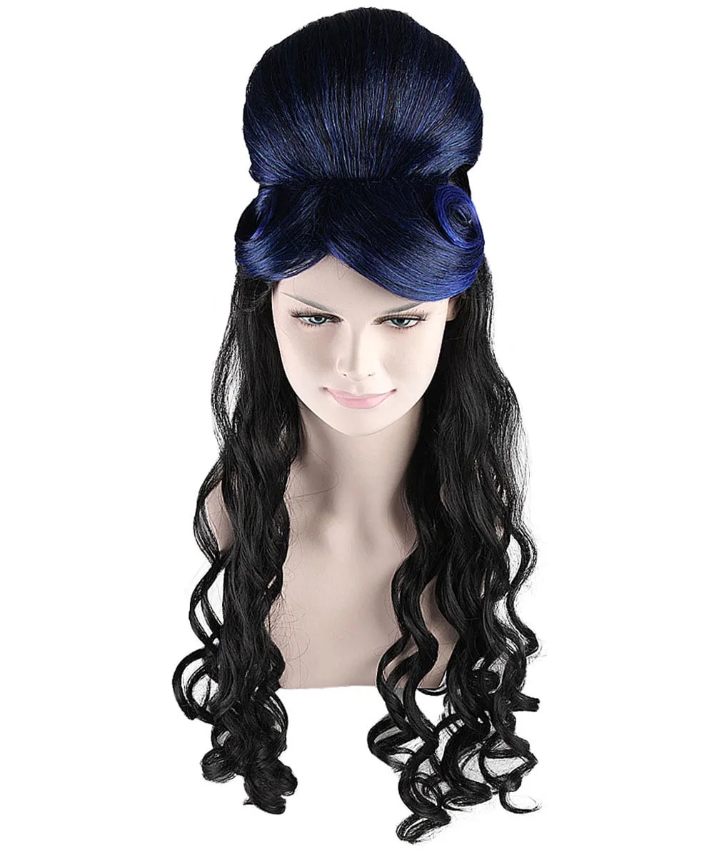 Renaissance Lady Women's Wig Collection | Long Curly Colonial Cosplay Halloween Wigs | Premium Breathable Capless Cap