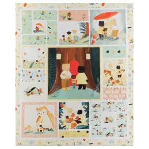 Riley Blake Littlest Family's Big Day 36" Panel Multi, Fabric by The Yard