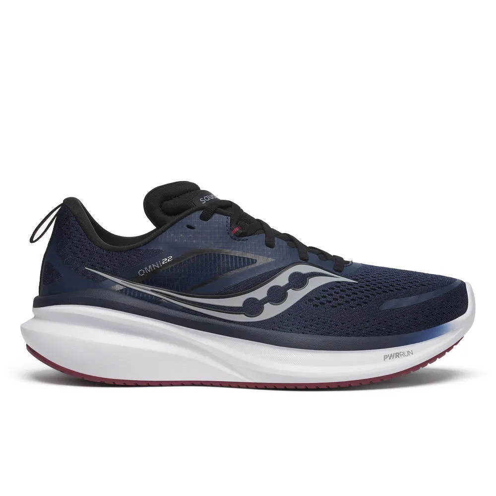 Saucony Omni 22 (Mens) - Navy/Current