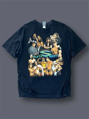 T-shirt WWE summer Slam vintage tg XL