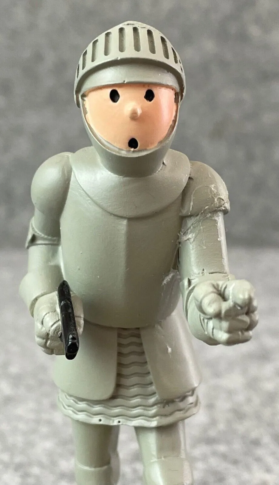 Tintin Figurines Officielle #49 Tintin in Armour: America Herge Resin model Figu