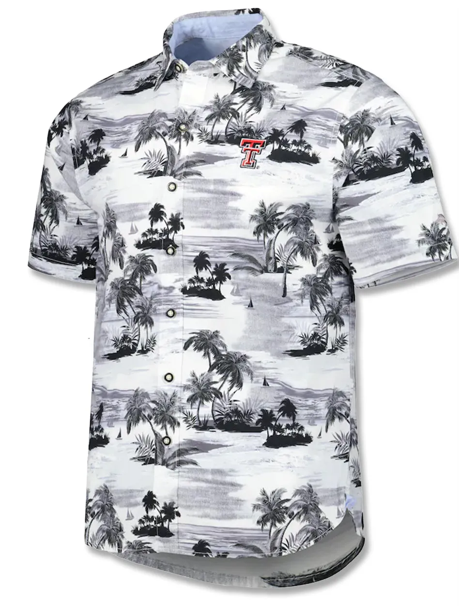 Tommy Bahama Texas Tech "Tropical Horizons" Short Sleeve Button Down