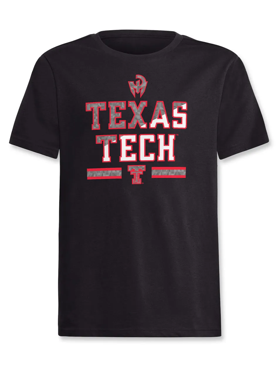 YOUTH Adidas Texas Tech Mahomes "Conquer" 2024 Short Sleeve T-Shirt