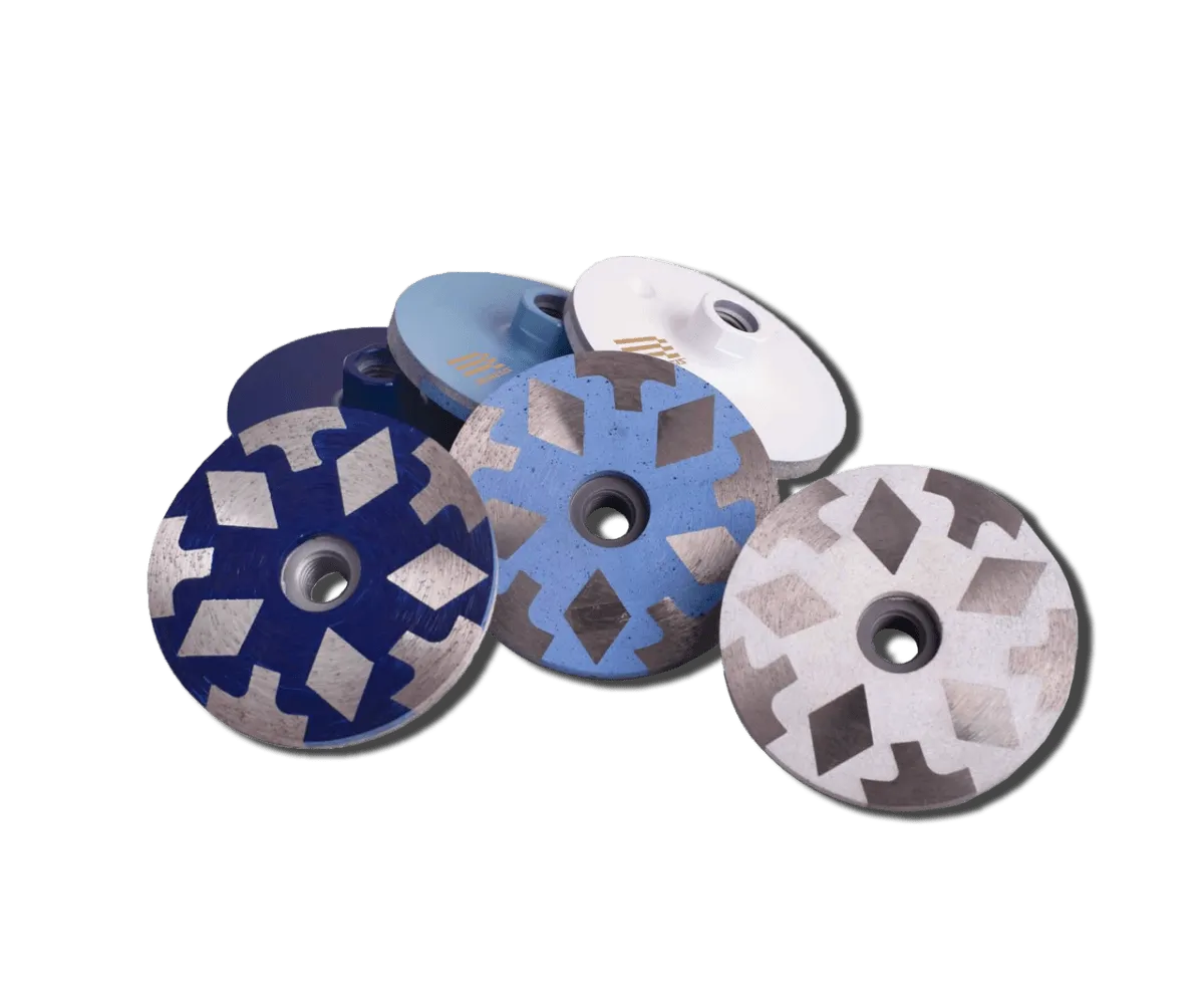 Zenesis 4 Inch Resin Filled Cup Wheels